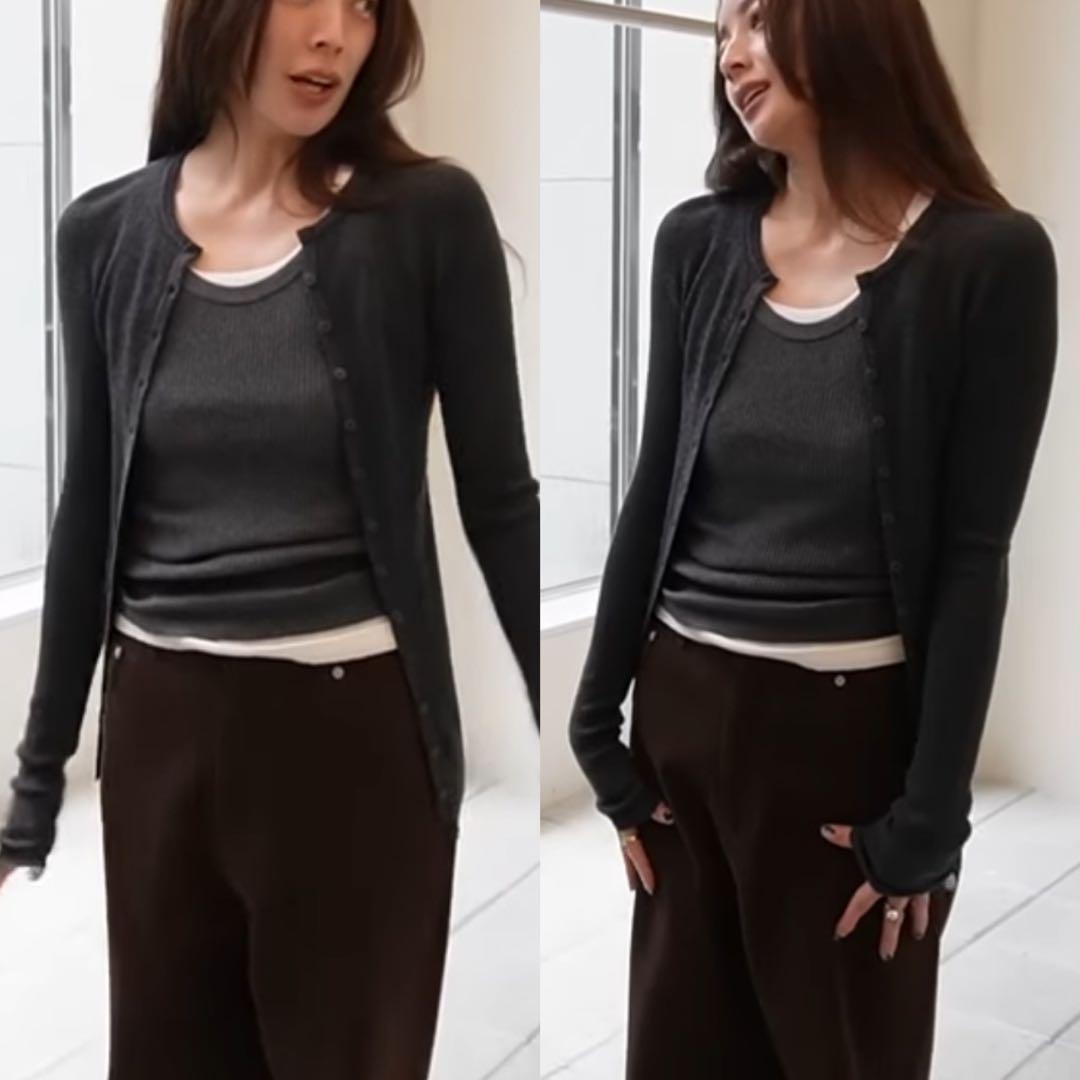 新品未使用◆TODAYFUL ◆Silkwool Knit Cardigan