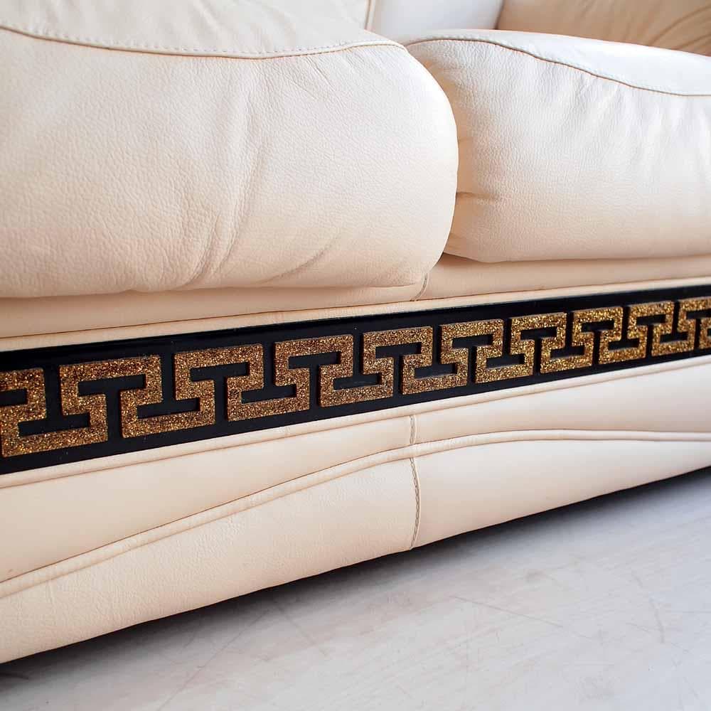 イタリア CARTEI 本革ソファ 2人掛け エレガント ZR24327