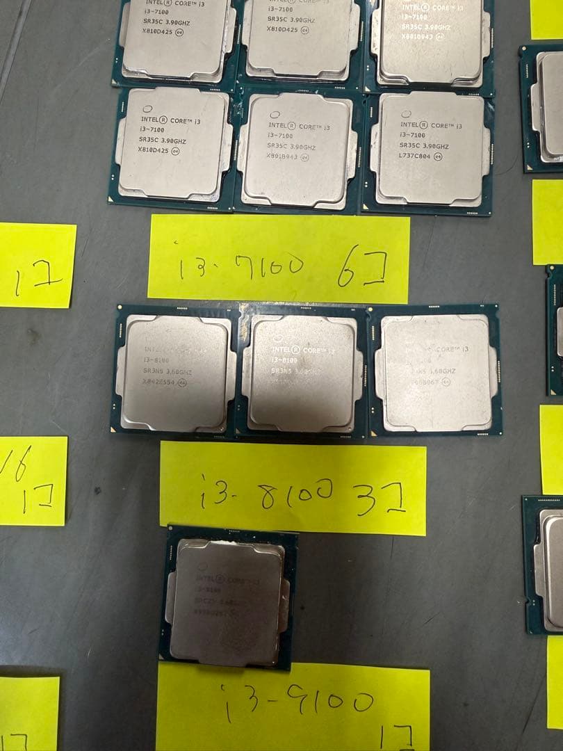 値下げ　お買い得セットCPU 30個i5 i3多数