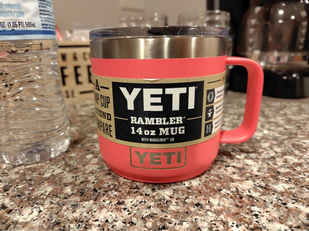 YETI Rambler 14 oz 　Tropical Pink　マグカップ