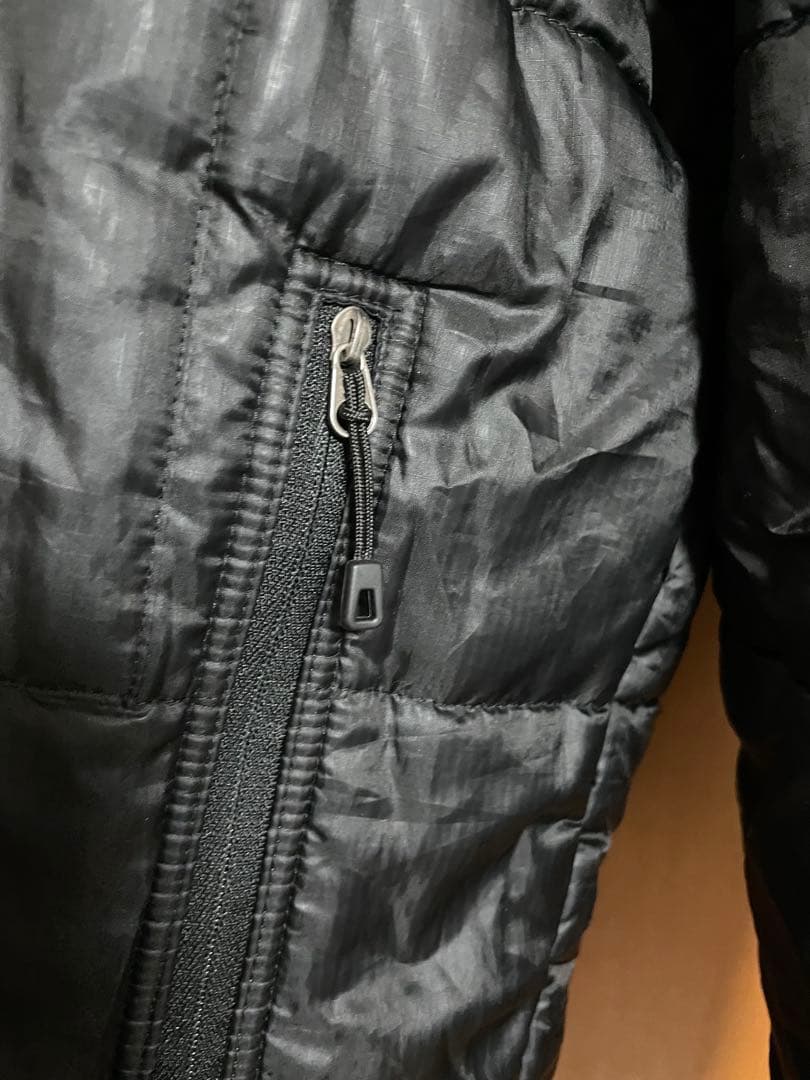 Patagonia ブラック ナイロンジャケット ダスパーカー