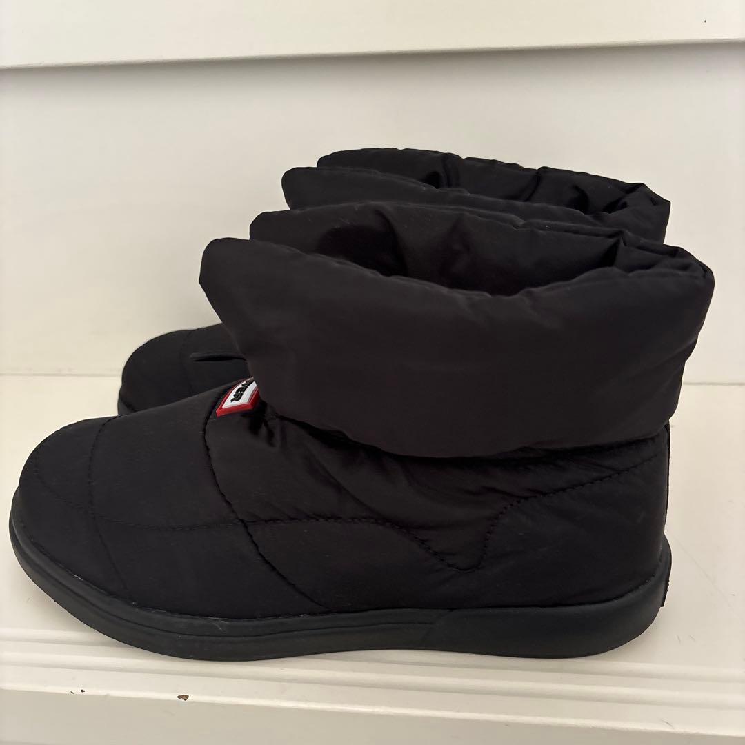 新品HUNTER ハンター　OUT PUFFER BOOTIE ブラック39