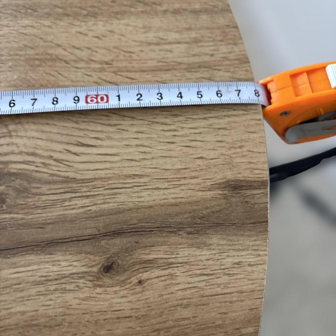 円形木製こたつテーブル　テーブルのみ