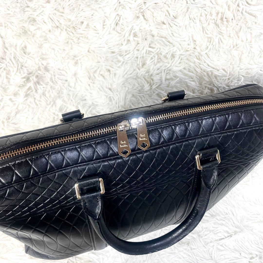 ポールスミス　Paul Smith ビジネスバッグ　キルティング加工　ブラック