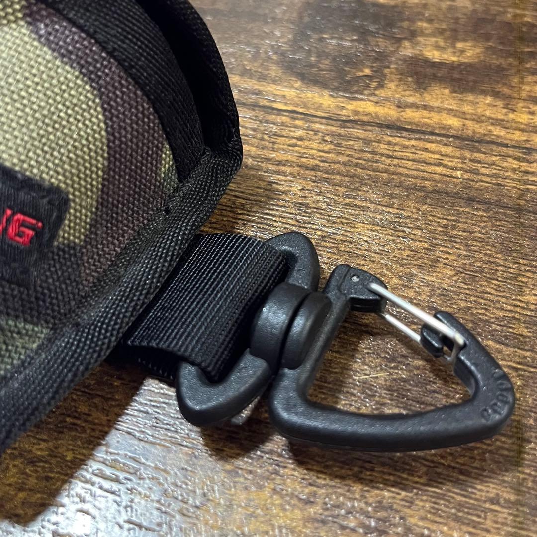 【美品】 BRIEFING ブリーフィング サングラスケース 迷彩　ウッドランド