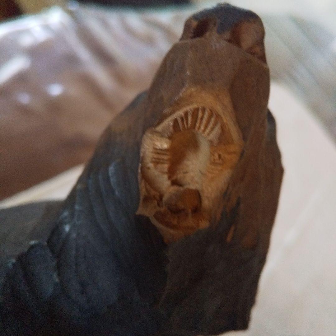 アイヌ木製熊の置物、アイヌ人形、ジンギスカン、