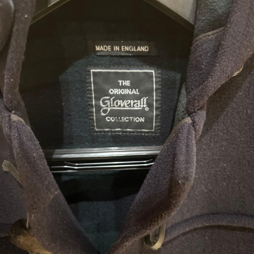 Gloverall グローバーオール ダッフルコート ネイビー Ｌ