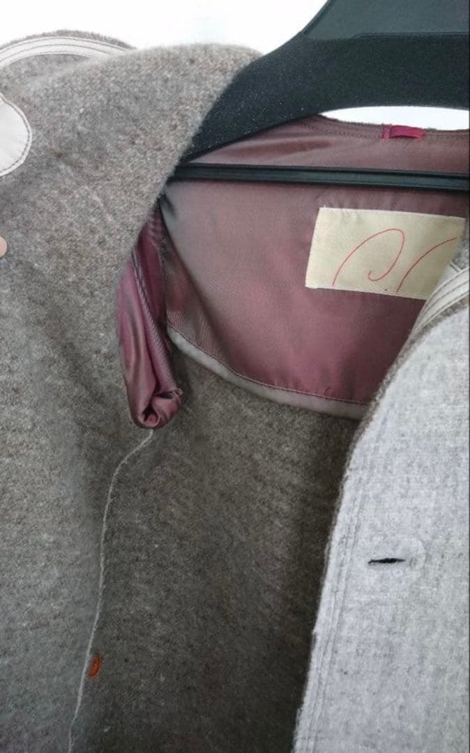 パラスパレス ウールフード付きコート