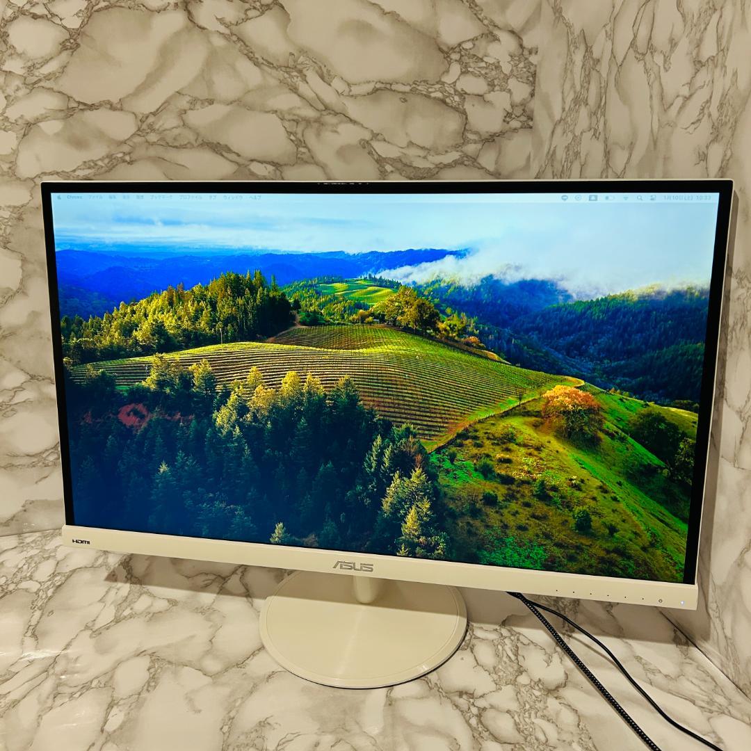 ASUS 液晶ディスプレイ VC279H-W 27型 ホワイト