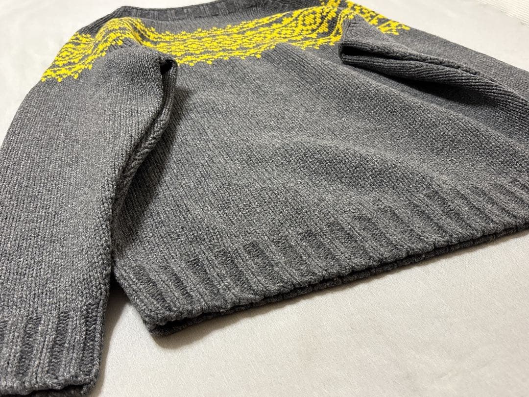 極美品✨英国製 MORRIS & SONSノルディックセーター Bshop