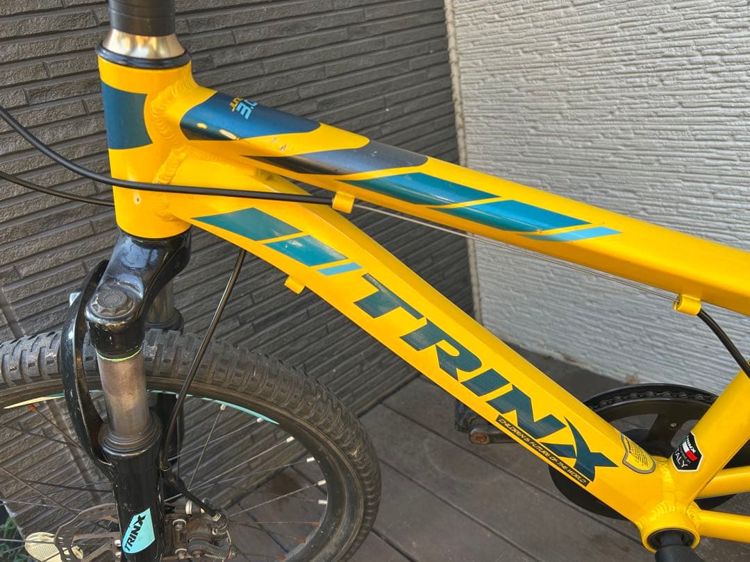TRINX 本格 マウンテンバイク イエロー　２０インチ直接渡し希望　ジュニア