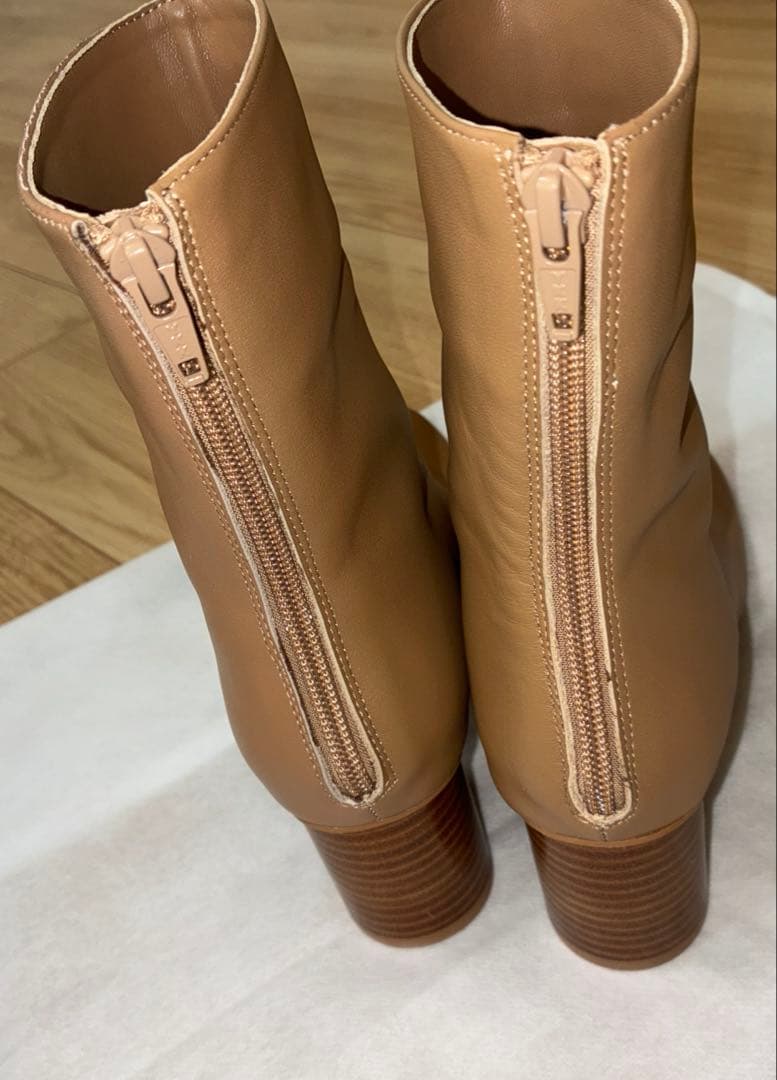 美品SLOBE IENA スクエアトゥショートブーツ