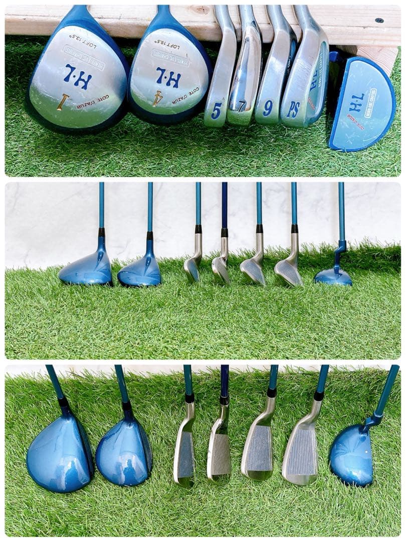 2 初心者オススメ　ゴルフクラブセット　レディース　FLEX L