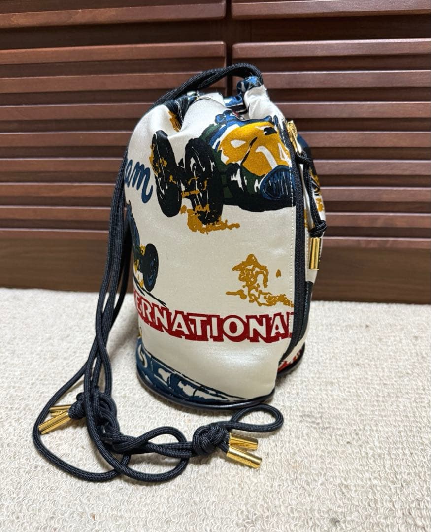 sacai★サカイ★巾着バッグ★25SS★Car Race Print