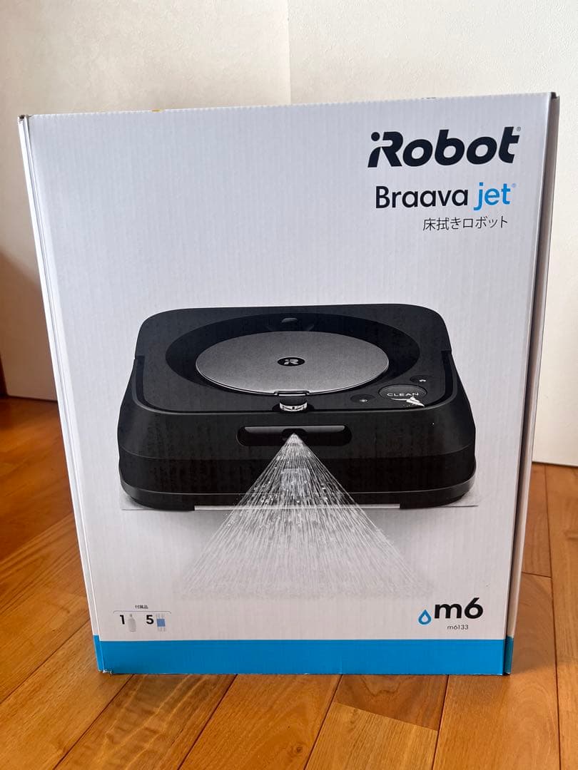 新品未使用　iRobot Braava jet m6 ロボット掃除機