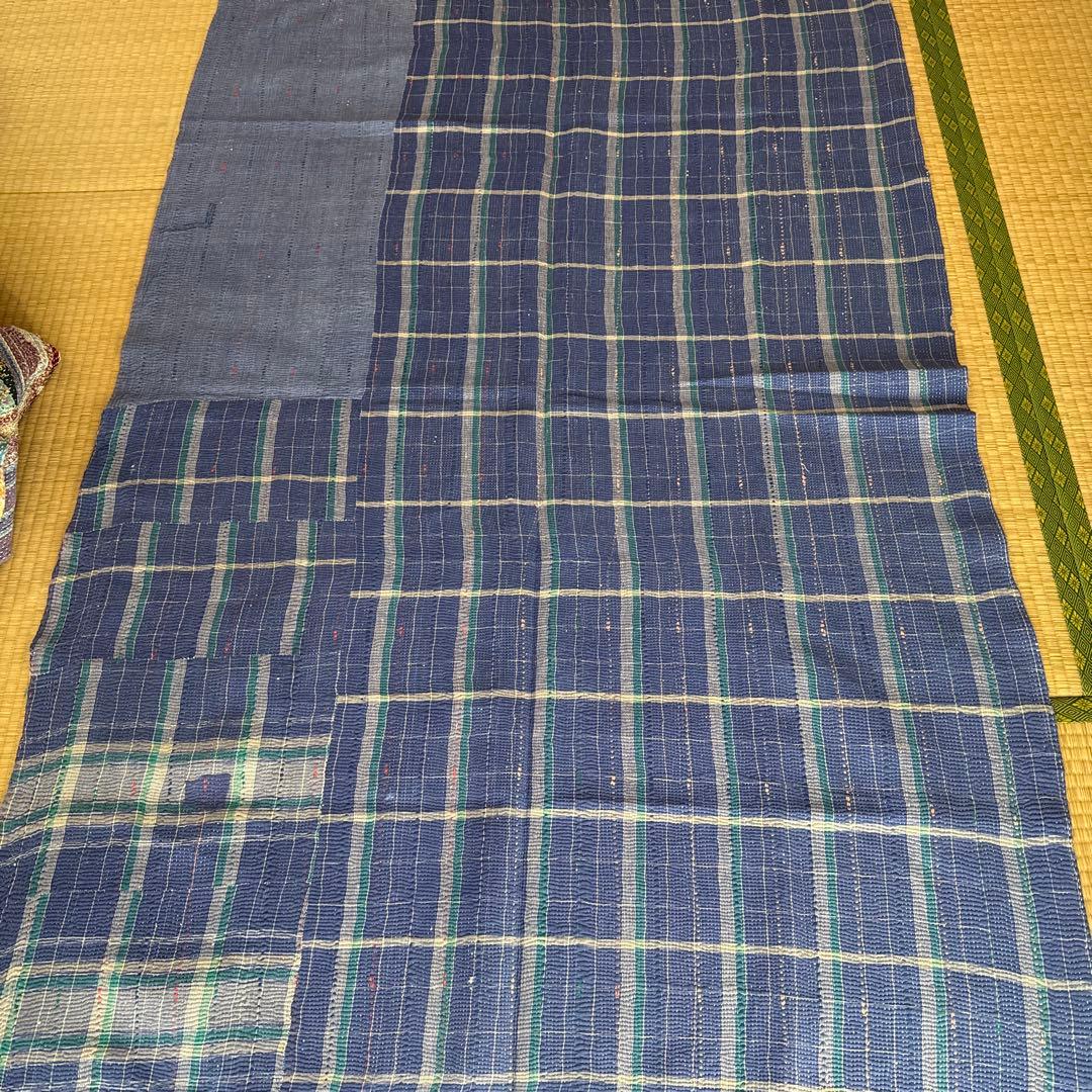 kase出品ヴィンテージラリーキルト　カンタキルト　緑系