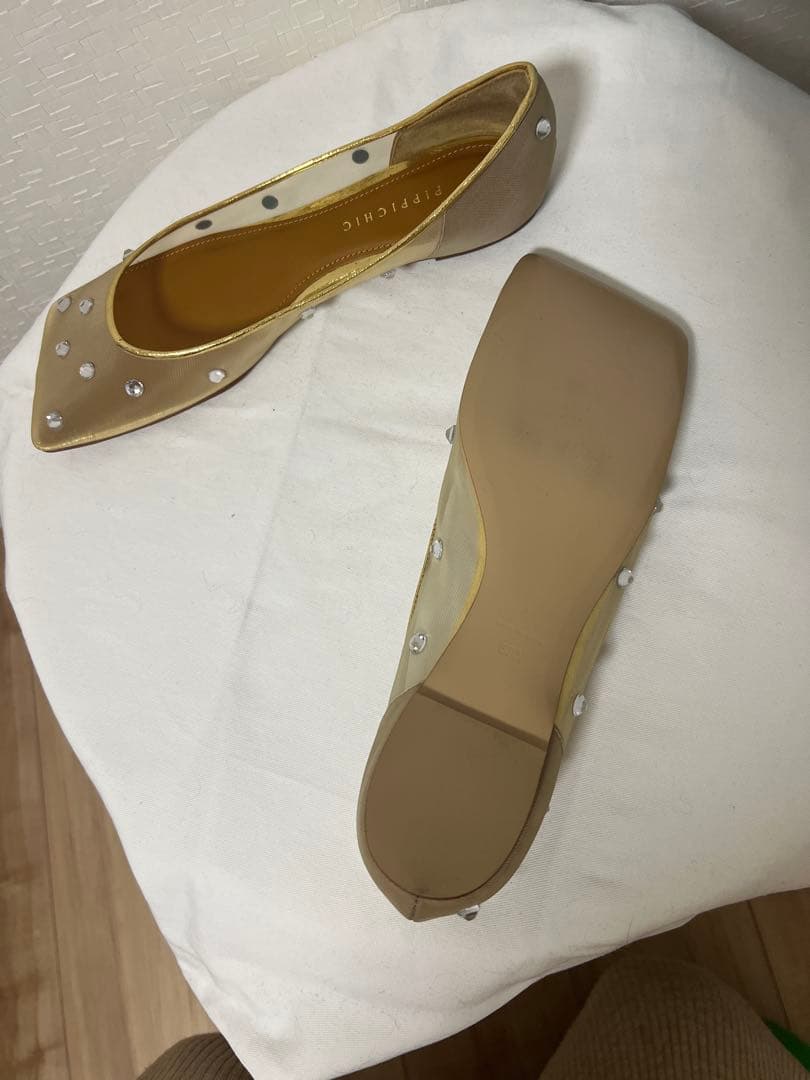 PIPPICHIC LINDA DIAMOND フラットシューズ