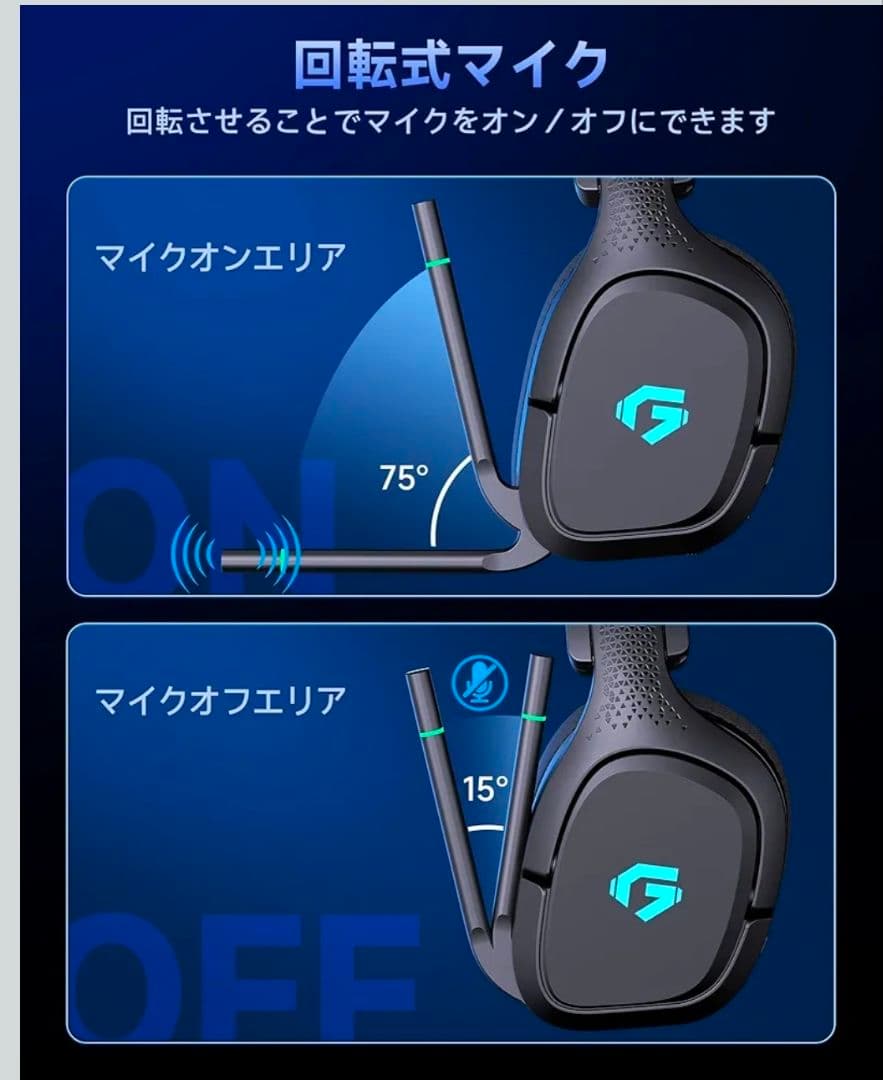 CAPTAIN 700 Pro ゲーミングヘッドセット