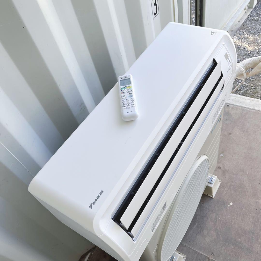 55取付無料！ダイキン現行販売モデルフィルター自動清掃本格空清エアコン6畳用✨