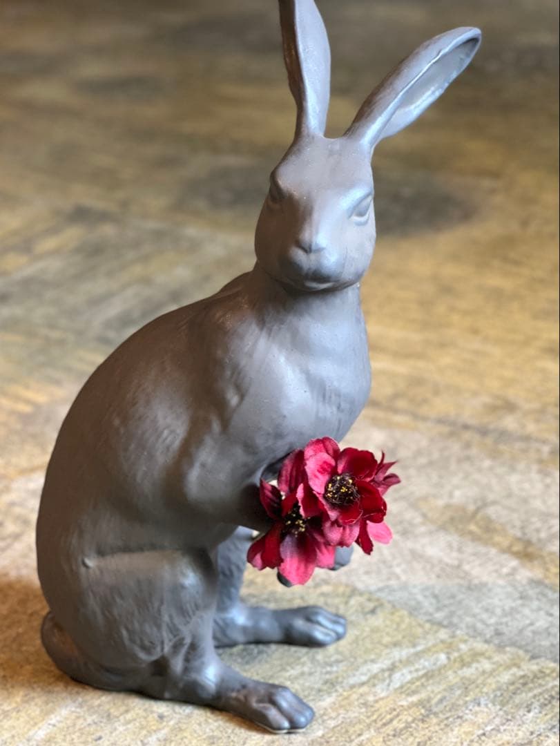 ヤナカーン うさぎ 置物 オブジェ