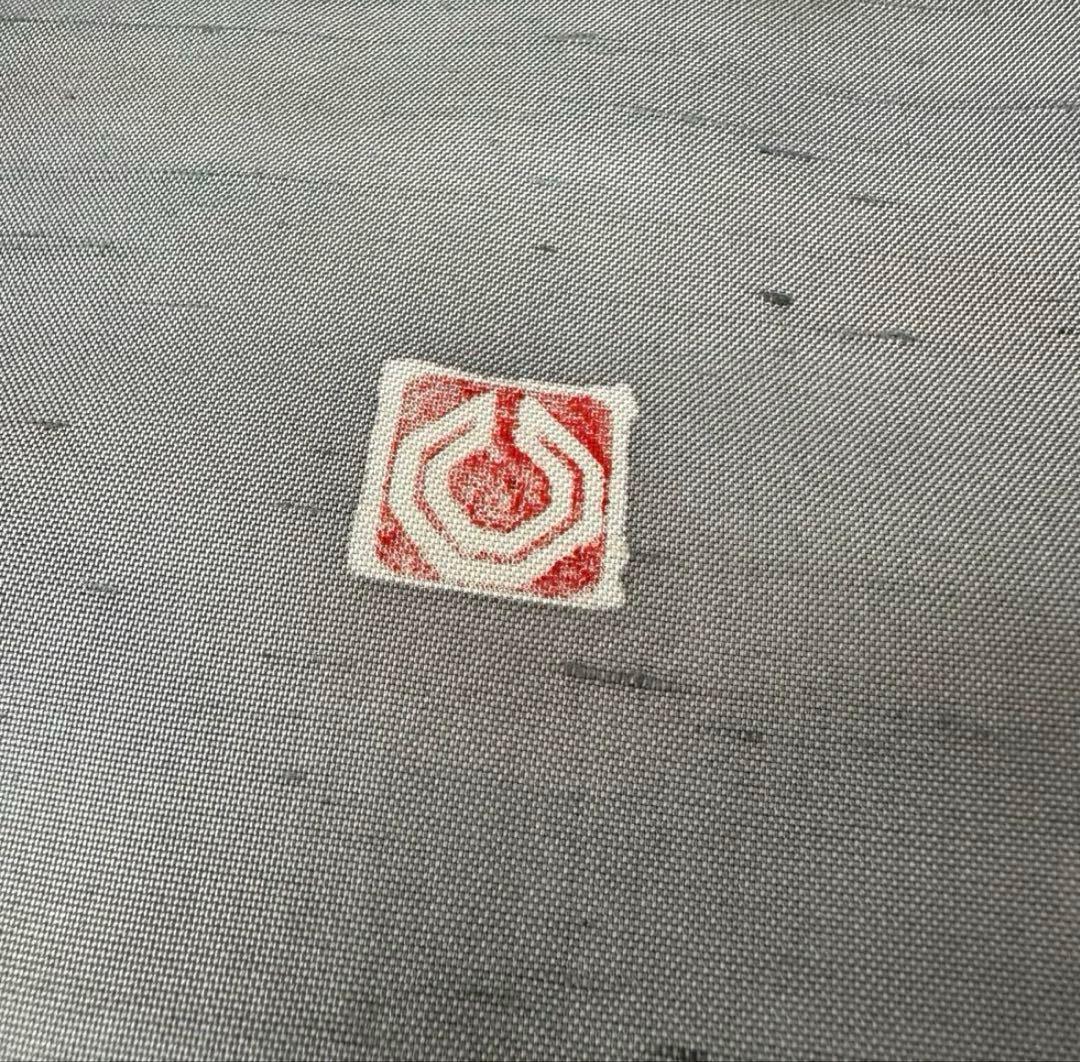 ら*ん様 本場 牛首紬 白山工房 訪問着 着物 正絹 証紙付き 袷 広衿 RK-