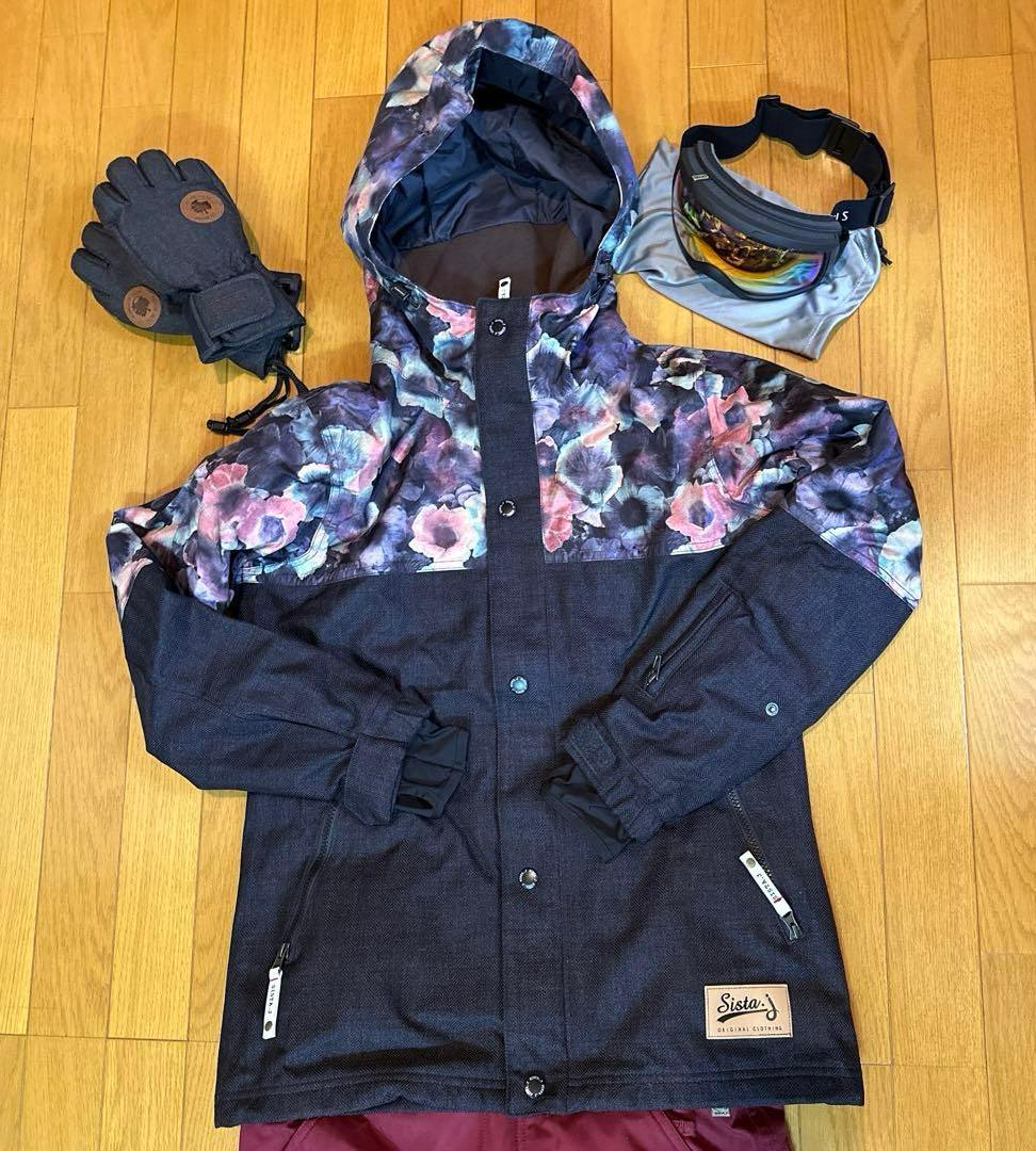 【美品】SISTA.J シスタージェイ スノボウェア スキーウェア　セット