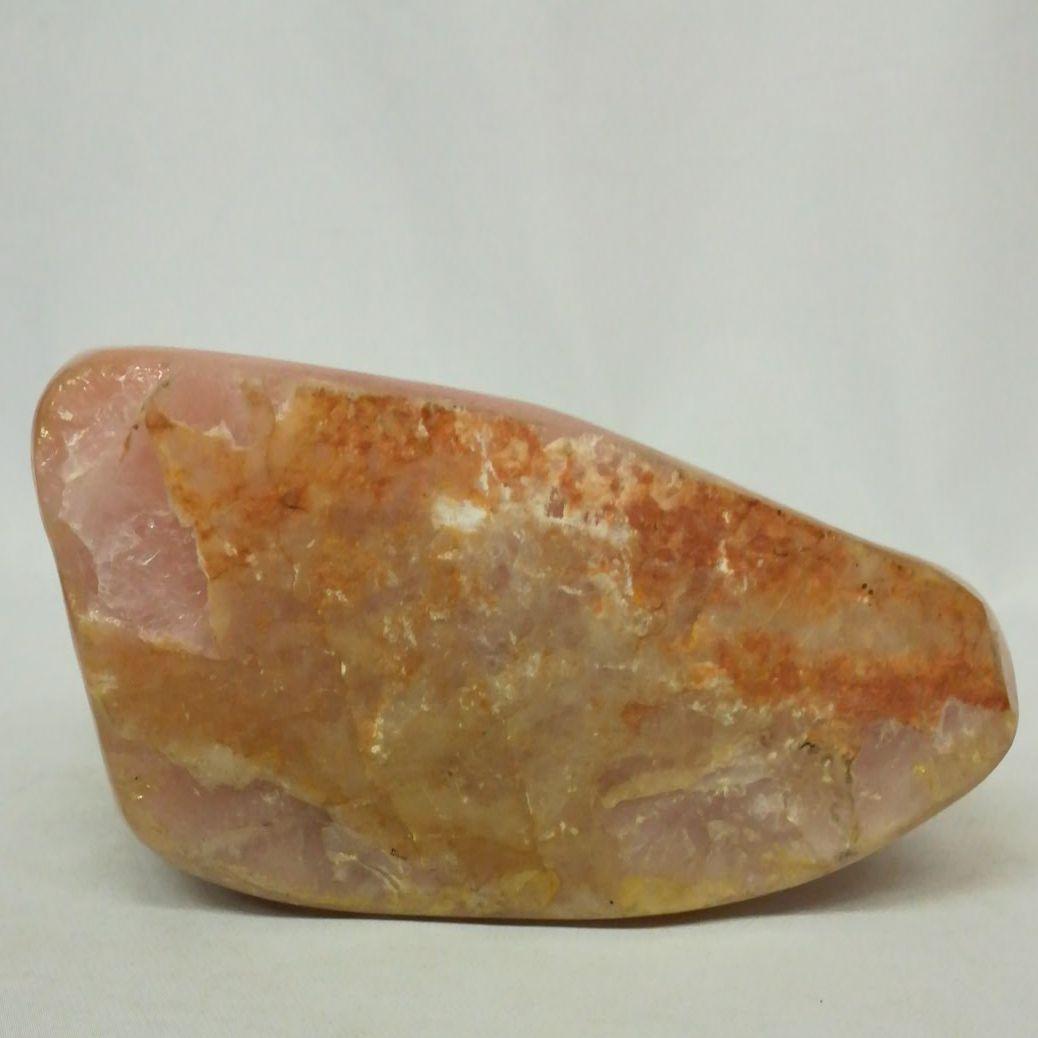 天然石　原石　置物　台座付