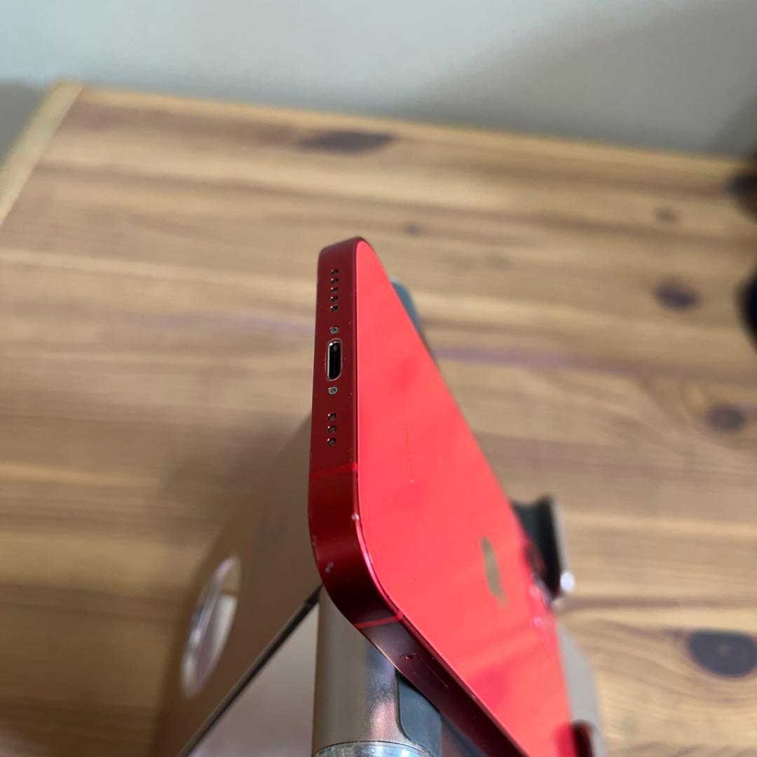 バッテリー新品100%！iPhone12 RED レッド128GB