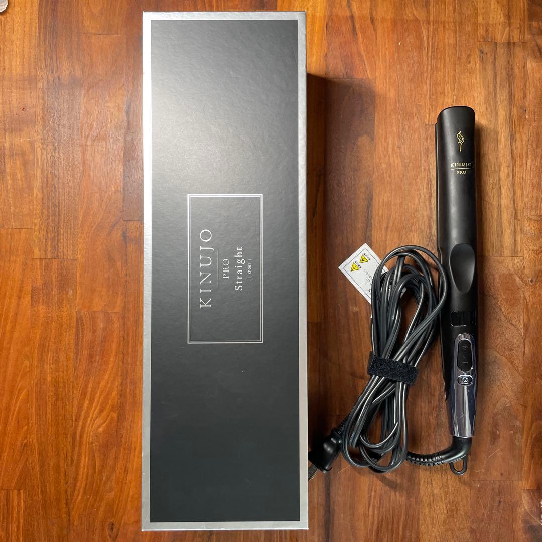 KINUJO PROストレートアイロン ブラック