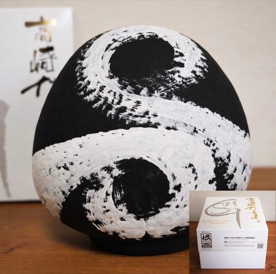 半眼座禅　だるま　高崎だるま