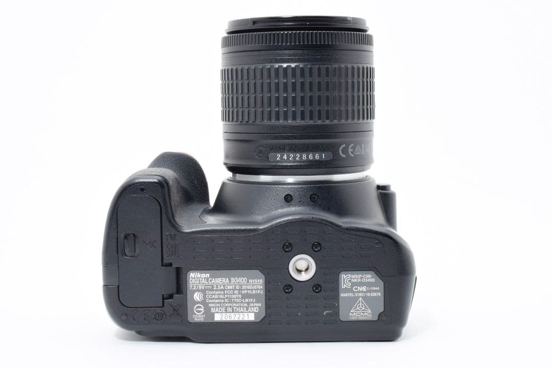 軽量 高画質✨Nikon D3400✨高性能AF-P シングルレンズ✨スマホ転送
