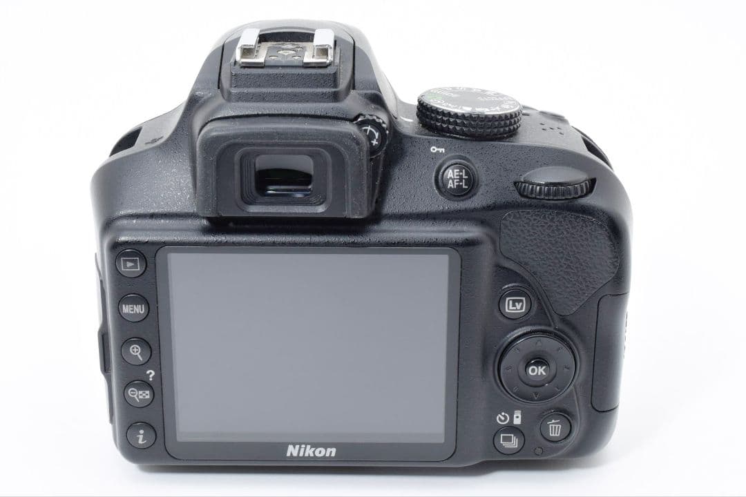 軽量 高画質✨Nikon D3400✨高性能AF-P シングルレンズ✨スマホ転送