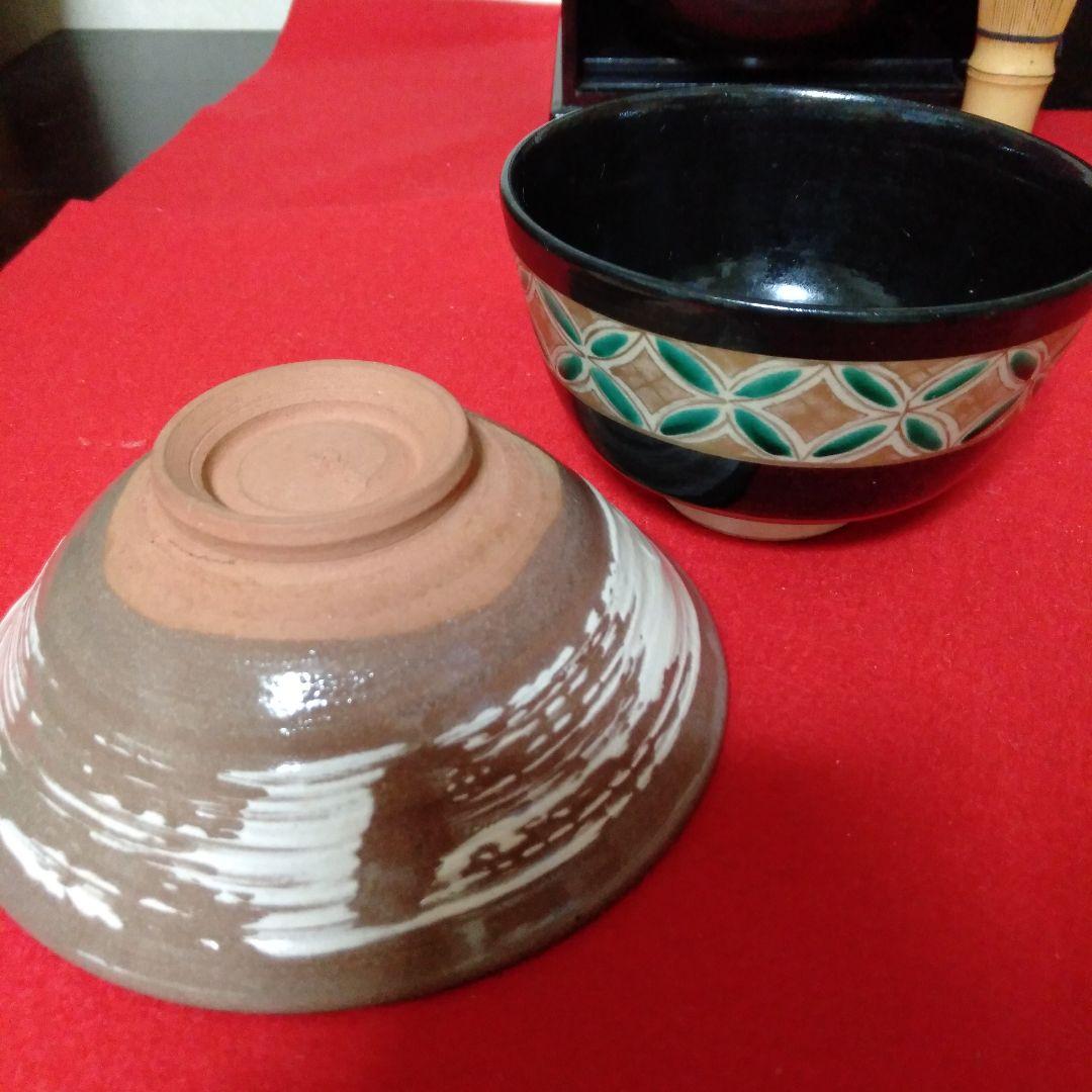 漆塗　短冊茶箱