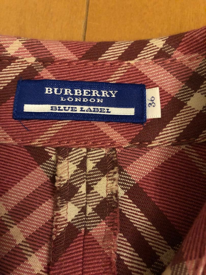 BURBERRY BLUE LABEL チェック柄ワンピース