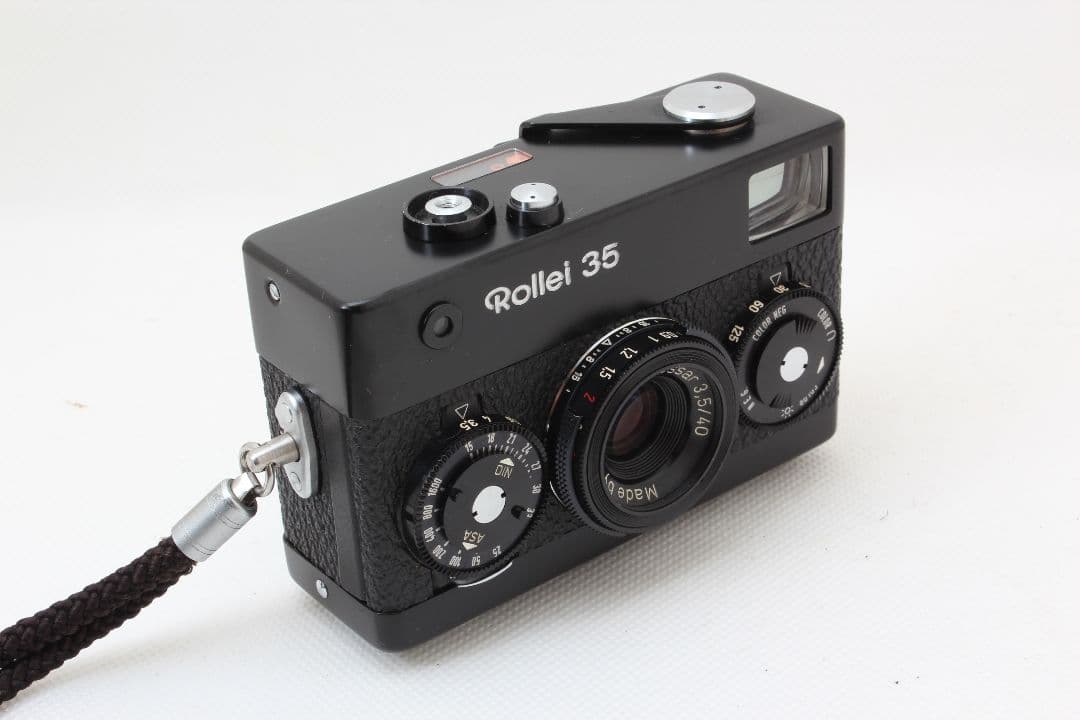 美品 ローライ Rollei 35 ブラック 露出計可動品