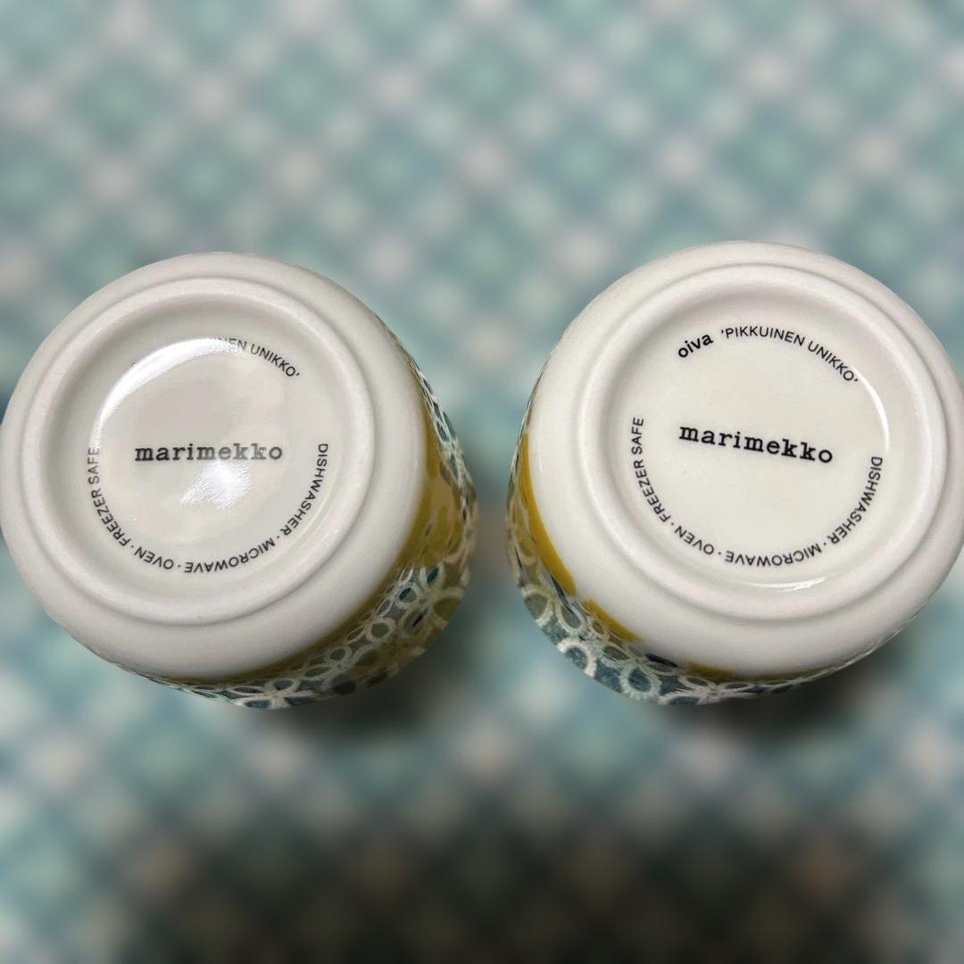 ✨新品未使用✨マリメッコ　ウニッコ　ラテマグ２個