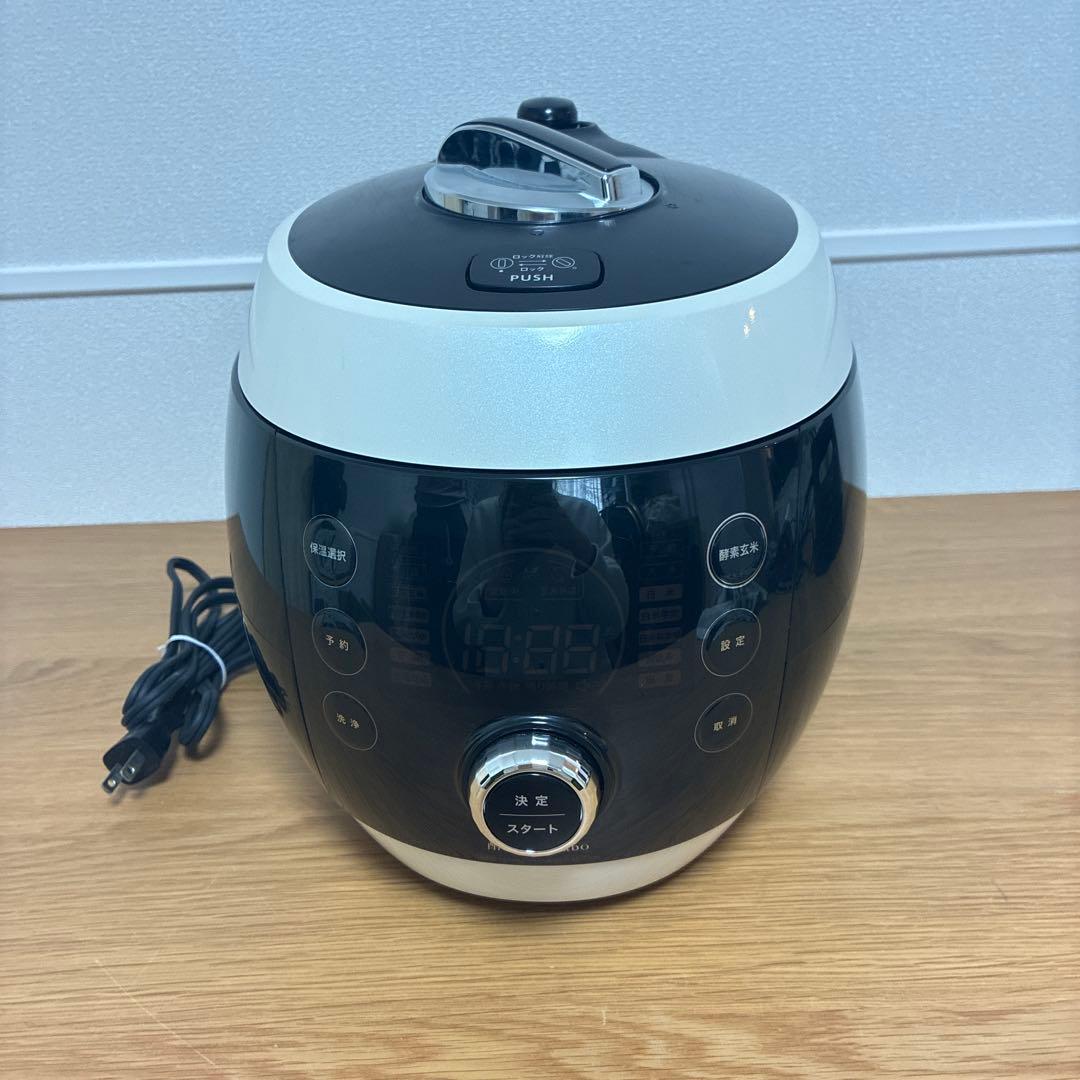 【美品】酵素玄米Labo 酵素玄米炊飯器 MM03JP 圧力パッキン付