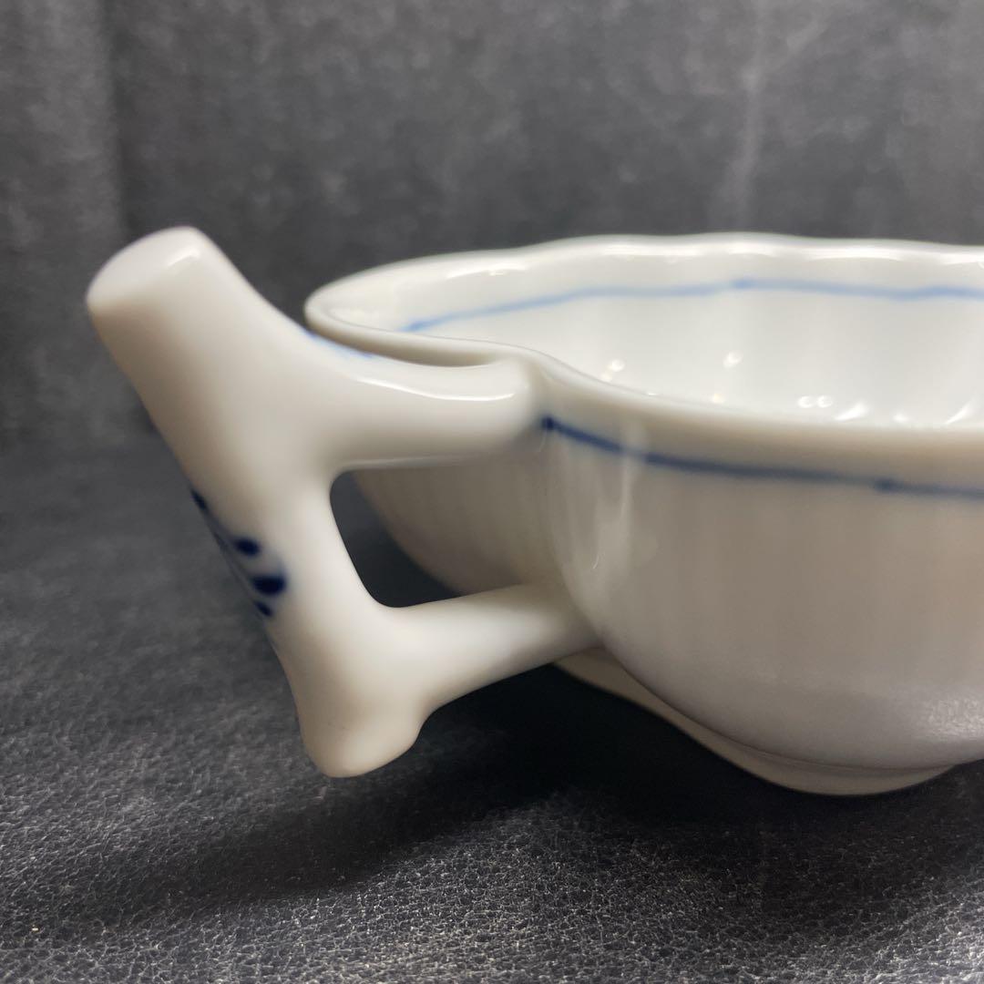 ロイヤルコペンハーゲン ブルーフルーテッド オープンシュガー