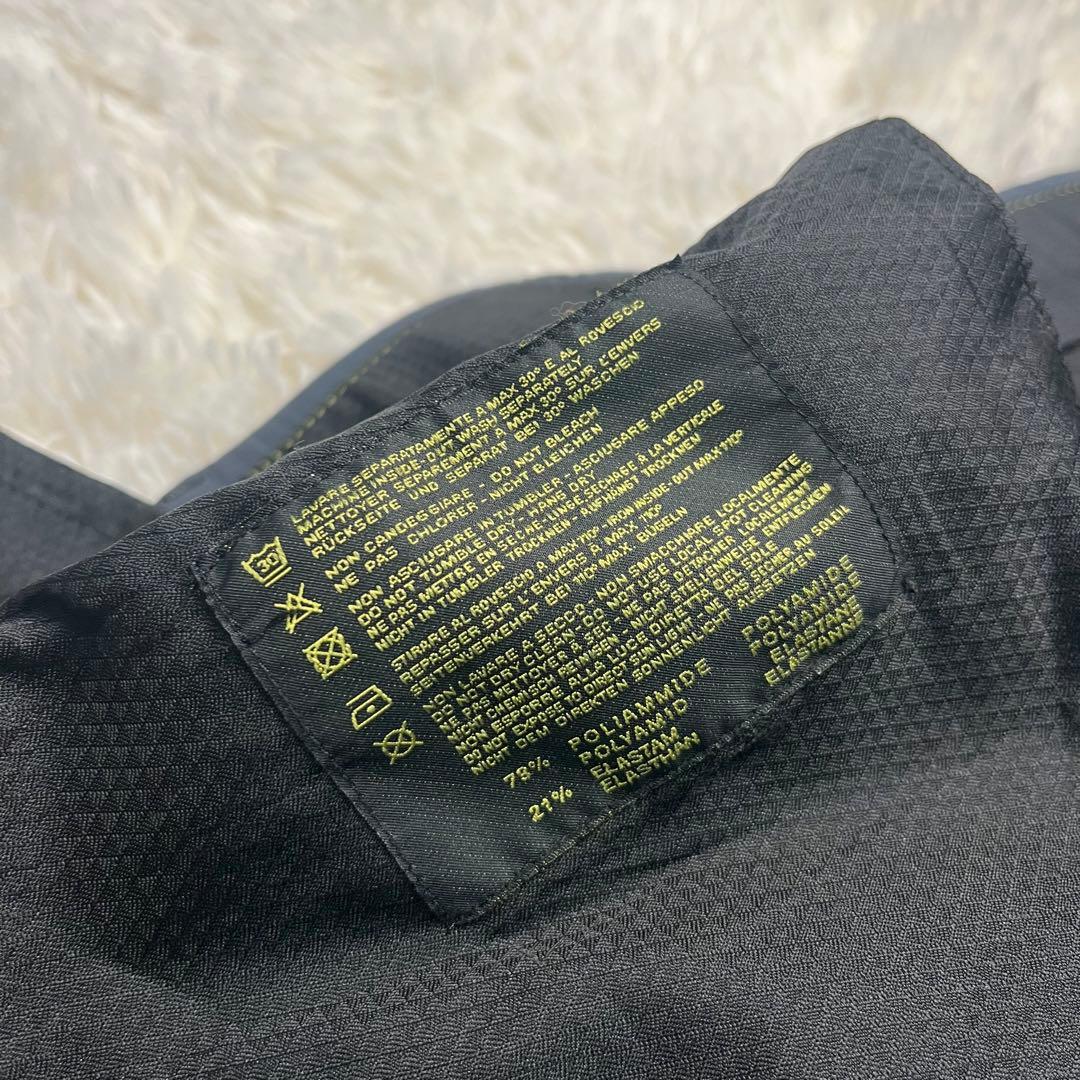 PT01 ポリエステル ストレッチパンツ size54 グレー