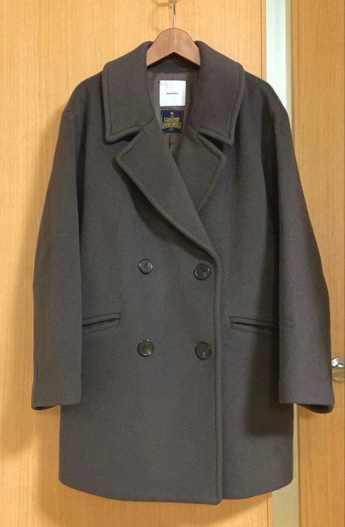 ☆極美品☆スピック＆スパン 定価47,300円 テーラードカラーショートコート