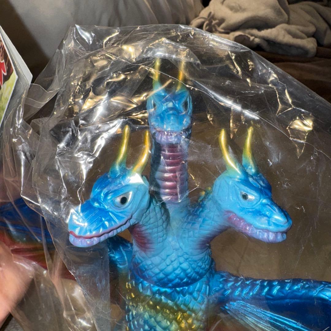 〈新品未開封〉ブルマァク復刻 キングギドラ(ブルー)