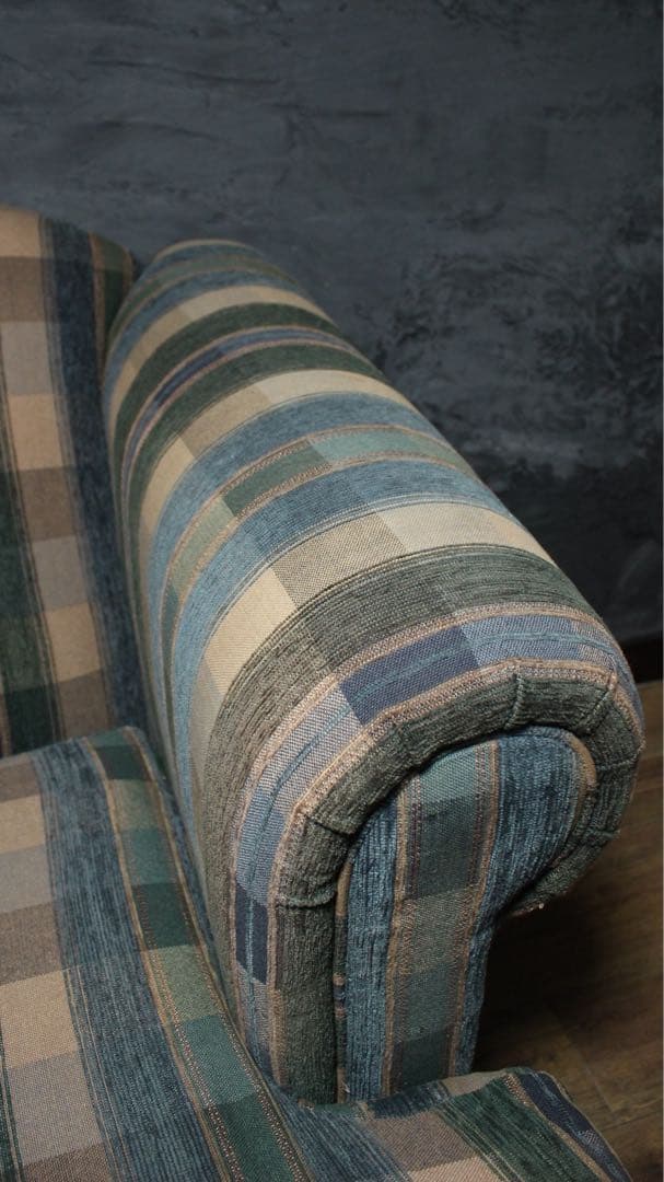 首都圏送無料〜約2m イタリアクラシック レトロ ファブリック35万前後 ソファ