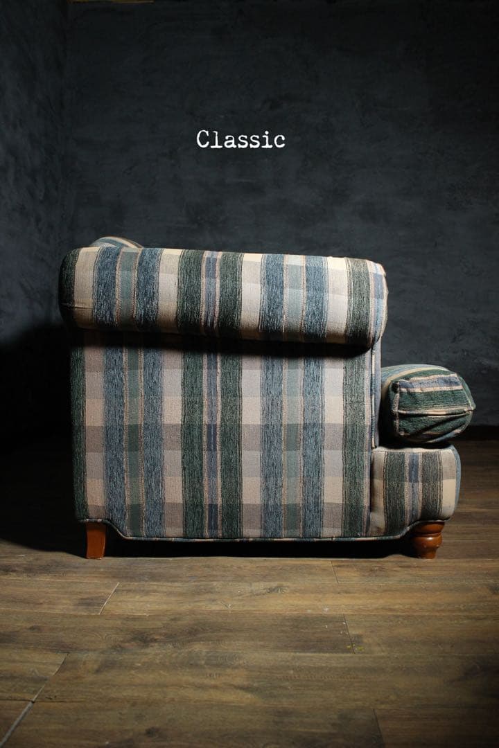 首都圏送無料〜約2m イタリアクラシック レトロ ファブリック35万前後 ソファ