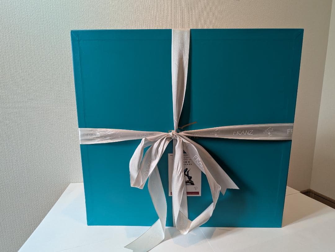 フランツ・コレクション　青い鳥と胡蝶蘭の置物　限定品　FRANZ