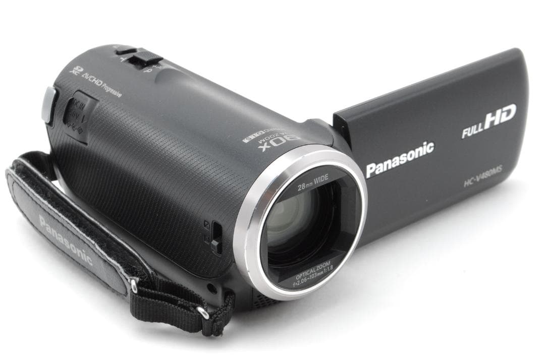 【美品 箱付き】 パナソニック Panasonic HC-V480MS ブラック