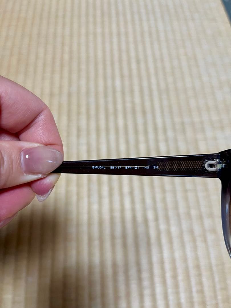 miu miu ブラウン サングラス