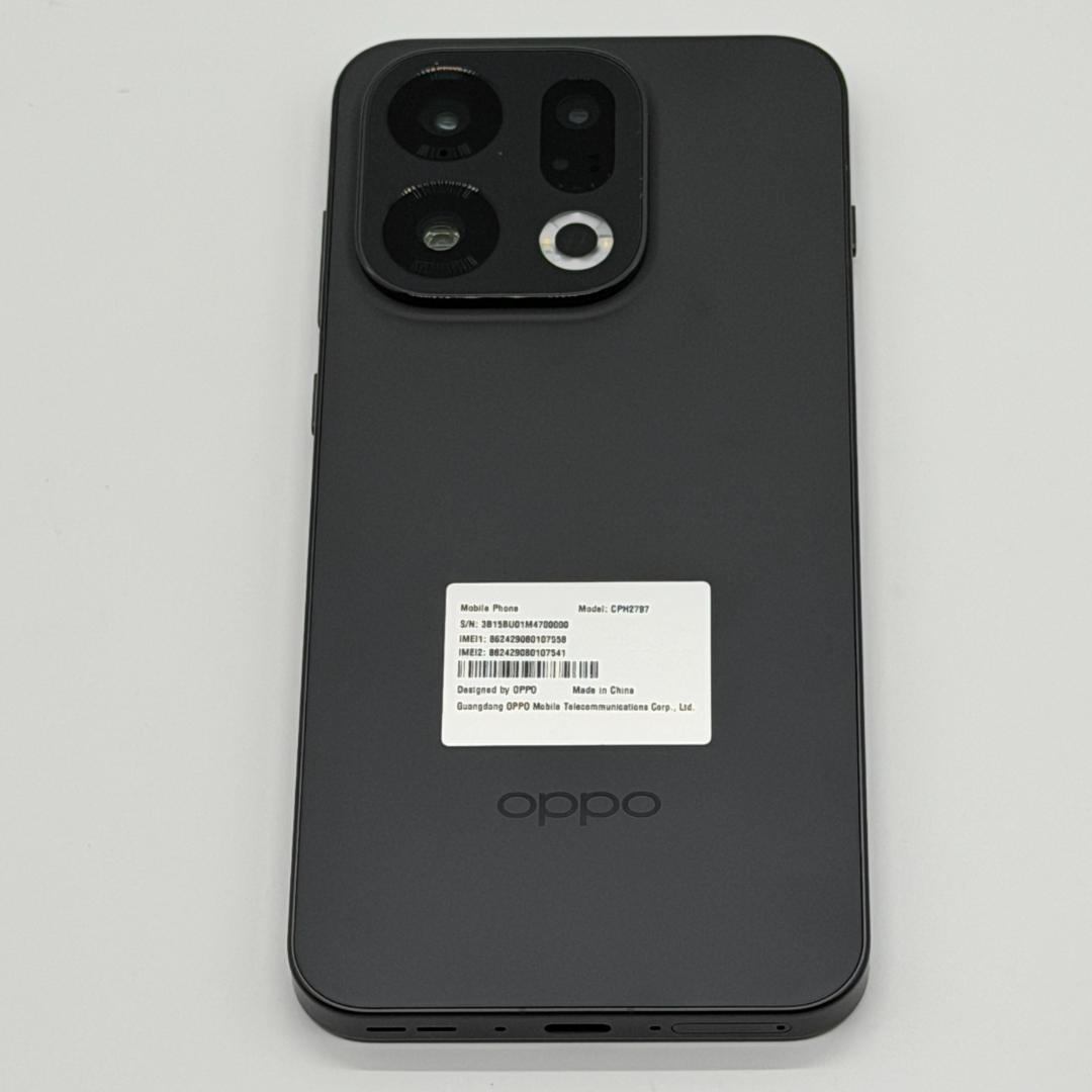 OPPO Find X9 国内版SIMフリー 16GB/512GB ブラック