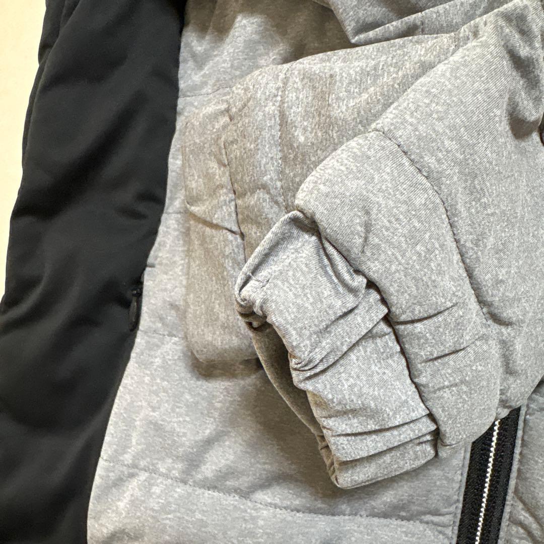 デサント　ゴルフ　中綿　ジャケット　ダウンスカート　2点セット　L グレー黒