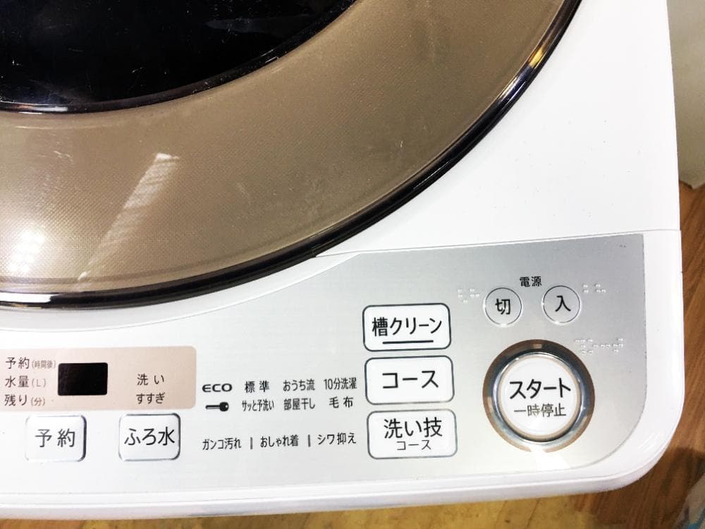 ★分解洗浄済！★★SHARP 10kg 洗濯機【ES-GV10D-T】G4HO