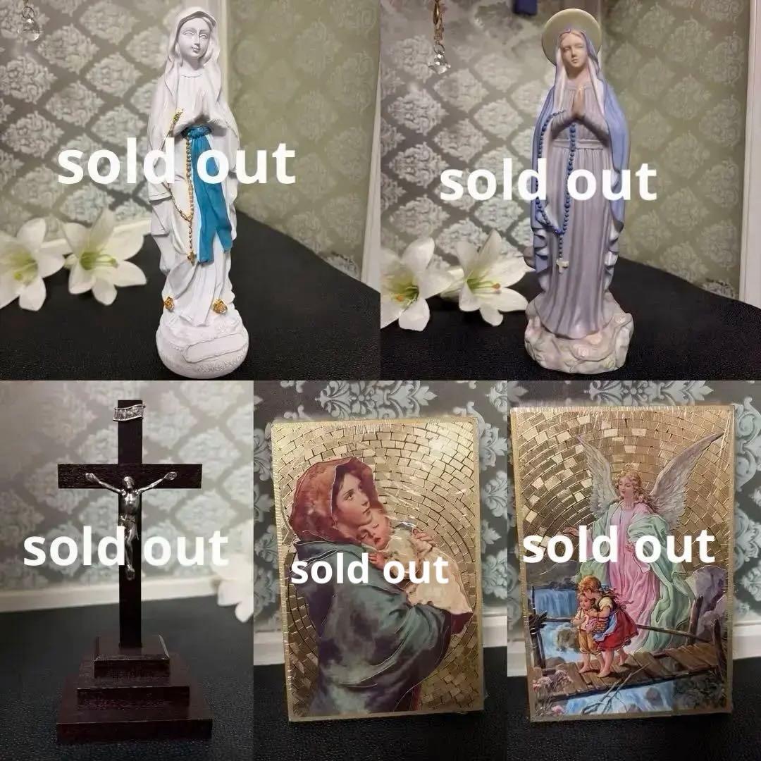 マリア像　天然石　天使　在庫　確認用